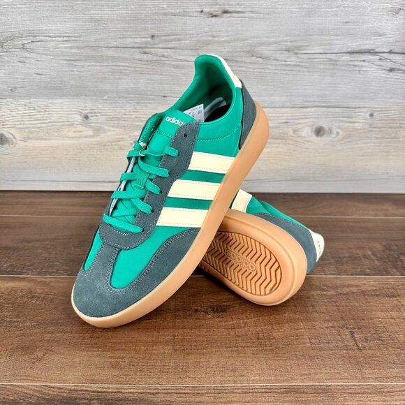 adidas Barreda Decode Mens Size 12 Court Green Warm Vanilla Legend Ivy  JP9666